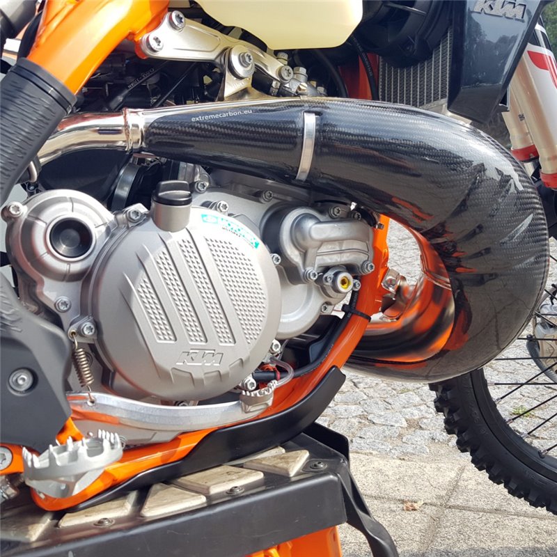 Extremcarbon Fiber Exhaust Protector 