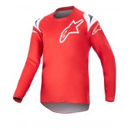 ALPINESTARS YOUTH RACER NARIN JERSEY COLOUR MARS RED / WHITE