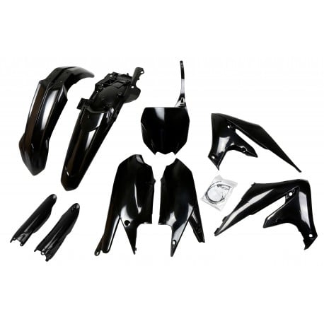 Full Kit De Plásticos Ufo Yamaha Yzf 250 2019 2023 Color Negro