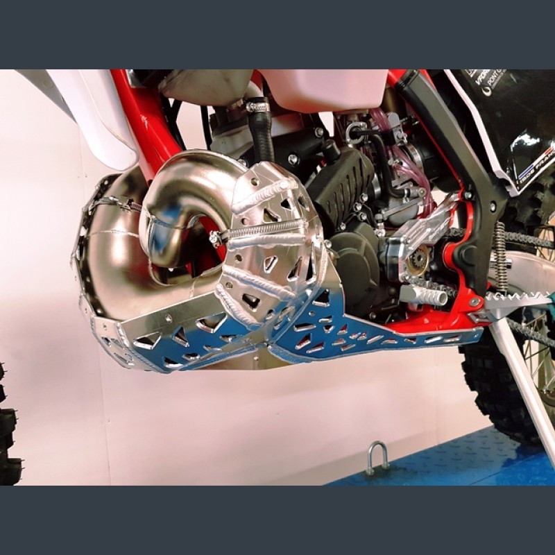 PTECH SKID PLATE SKID PLATE WITH EXHAUST GUARD FOR GUARD GAS GAS EC/XC