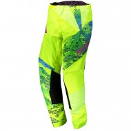 OFFER SCOTT PANT 350 RACE YOUTH COLOUR YELLOW/BLUE - SIZE 24 USA #STOCKCLEARANCE