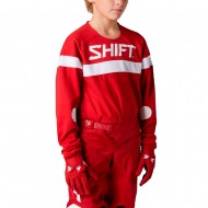 SHIFT YOUTH WHITE LABEL HAUT JERSEY RED COLOUR