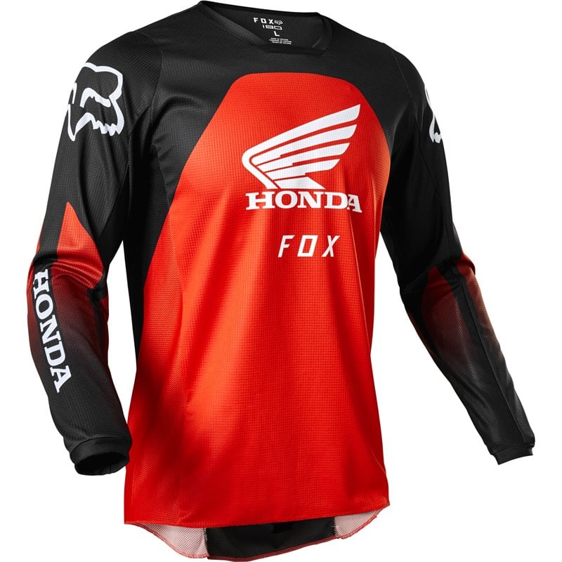 Integrate Oceania Coast Camiseta Fox 180 Honda Color Negro / Rojo 28152-017 - Motocrosscenter.com