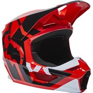 FOX YOUTH V1 LUX HELMET ECE 2022 COLOUR FLUO RED