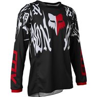FOX YOUTH 180 PERIL JERSEY 2022 COLOUR BLACK / RED