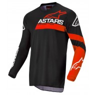 ALPINESTARS YOUTH RACER CHASER JERSEY COLOUR BLACK / BRIGHT RED